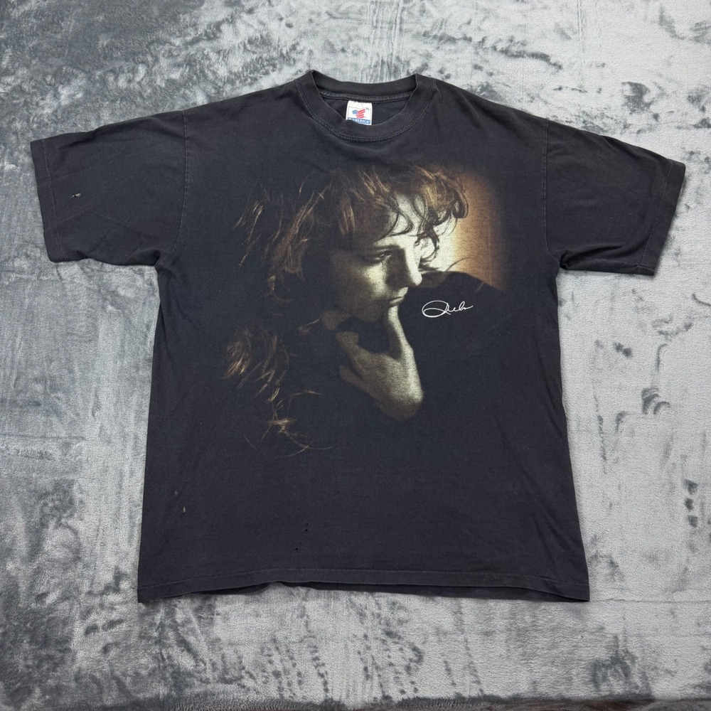 VTG 1996 Single Stitch Reba McEntire 20 Years Tour Shirt XL Black Country Music - Picture 2 of 10